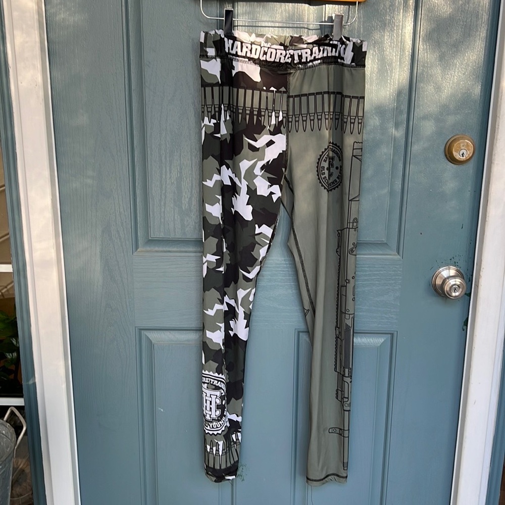 Hardcore Training Arctic Camo Compression Pants